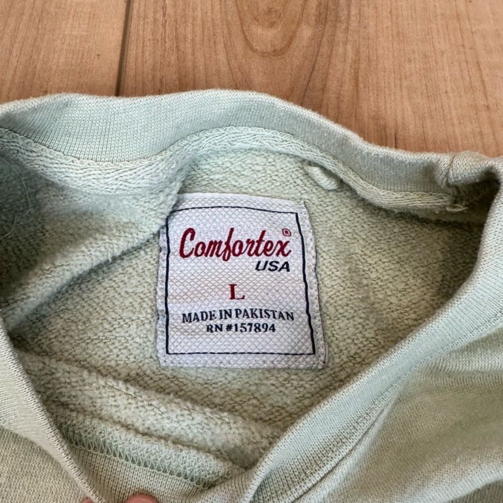 Womens Soft Green Ft. Myers Graphic Soft Sweatshirt Size Large - Picture 5 of 6